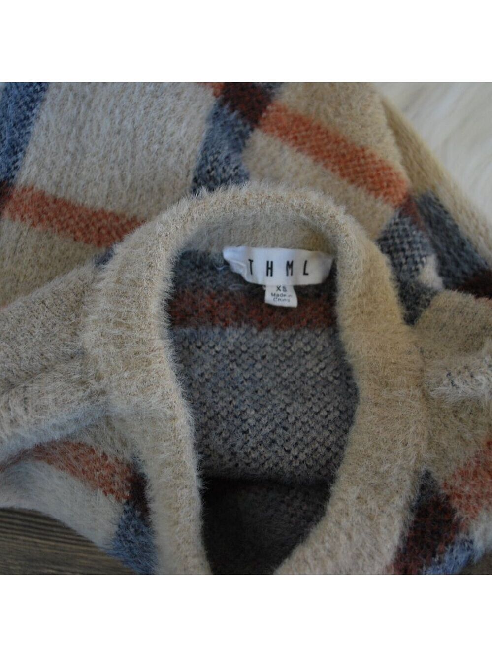 THML Tan Knit Sweater XS - Picture 5 of 6